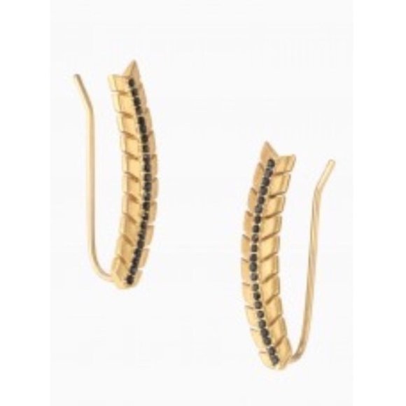 :: Stella & Dotโ๏ธ๐Gilded Path Ear Climbers - Picture 5 of 5